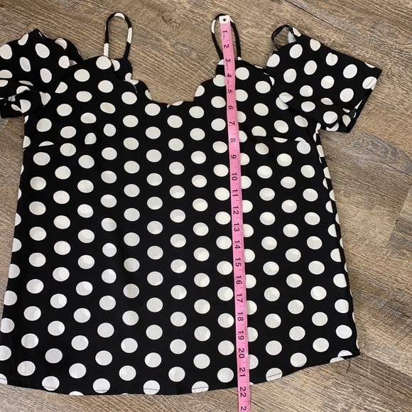 Monteau Polka Dot Blouse small - Picture 7 of 9